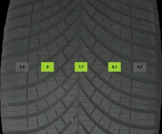 2X ALLWETTERREIFEN 275/30 R20 97V GOODYEAR DOT 3725 7mm - Bild 2