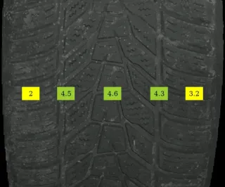 225/40 R19 WINTERREIFEN VW ARTEON 3H/3G 19 ZOLL ALUFELGEN KOMPLETTSATZ 4MM - Bild 7