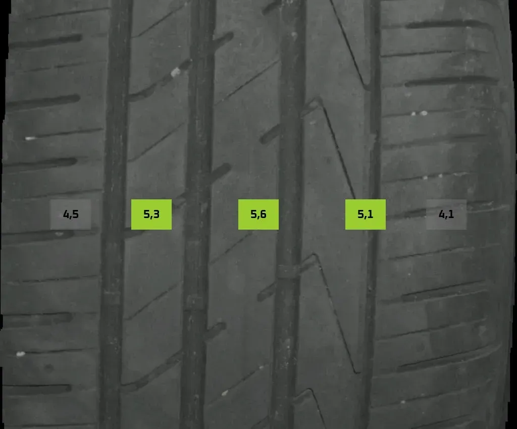 2x Sommerreifen 235/50 R19 99v Hankook Ventus Evo SUV DOT 0922 5mm - Bild 1
