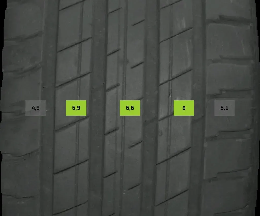 2x Sommerreifen 235/55 R19 105v Michelin Latitude Sport3 DOT 4724 5124 6mm - Bild 1