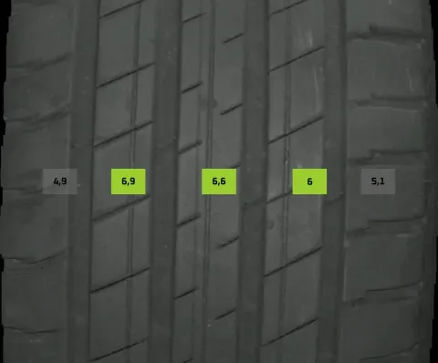 Background image for 2x Sommerreifen 235/55 R19 105v Michelin Latitude Sport3 DOT 4724 5124 6mm