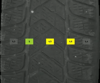 215/65 R17 99H WINTERREIFEN VW TIGUAN 5N (II) 17 ZOLL STAHL KOMPLETTSATZ 4-5MM - Bild 7