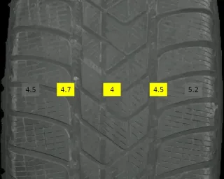 235/60 R18 WINTERREIFEN GLC W253 18 ZOLL ALUFELGEN 4MM KOMPLETTSATZ - Bild 5