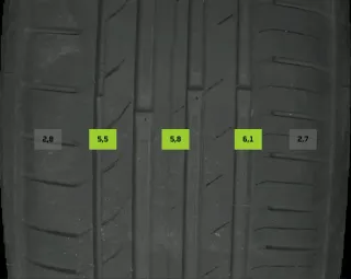 235/60 R18 SOMMERREIFEN AUDI Q5 8R 18 ZOLL ALUMINIUM KOMPLETTRÄDER 5MM - Bild 6