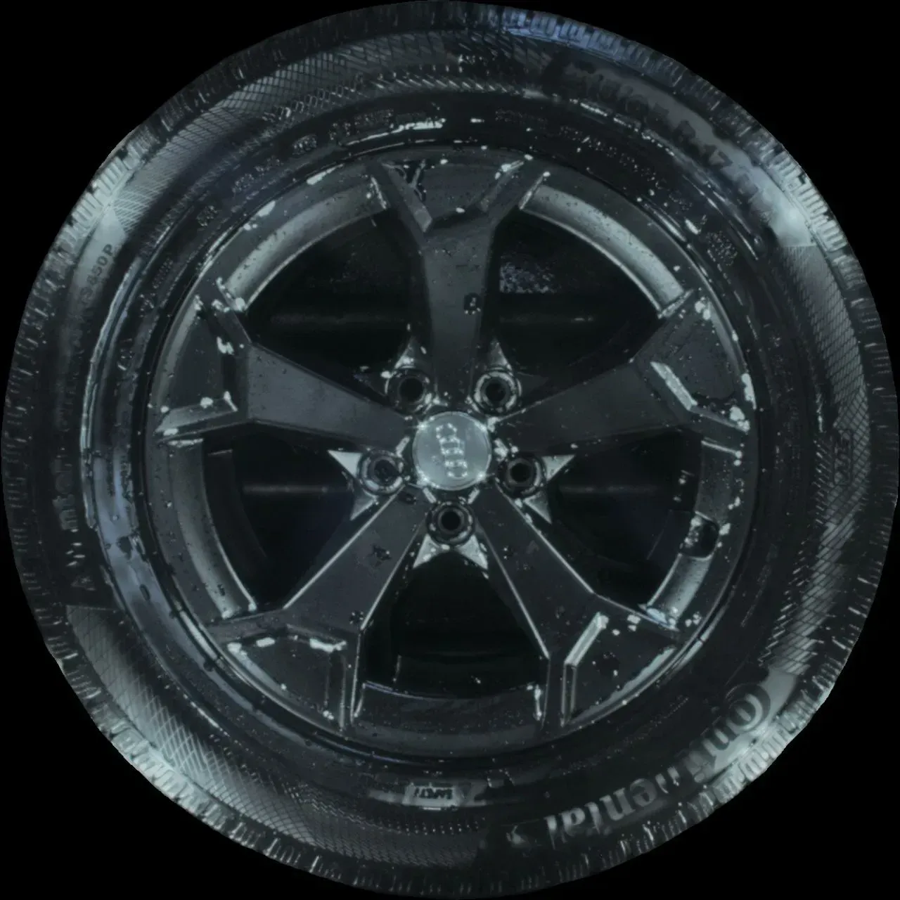 215/65 R17 AUDI Q3 F3 17 ZOLL ALUFELGEN WINTERREIFEN KOMPLETTSATZ 83A071497-8Z8 - Bild 1