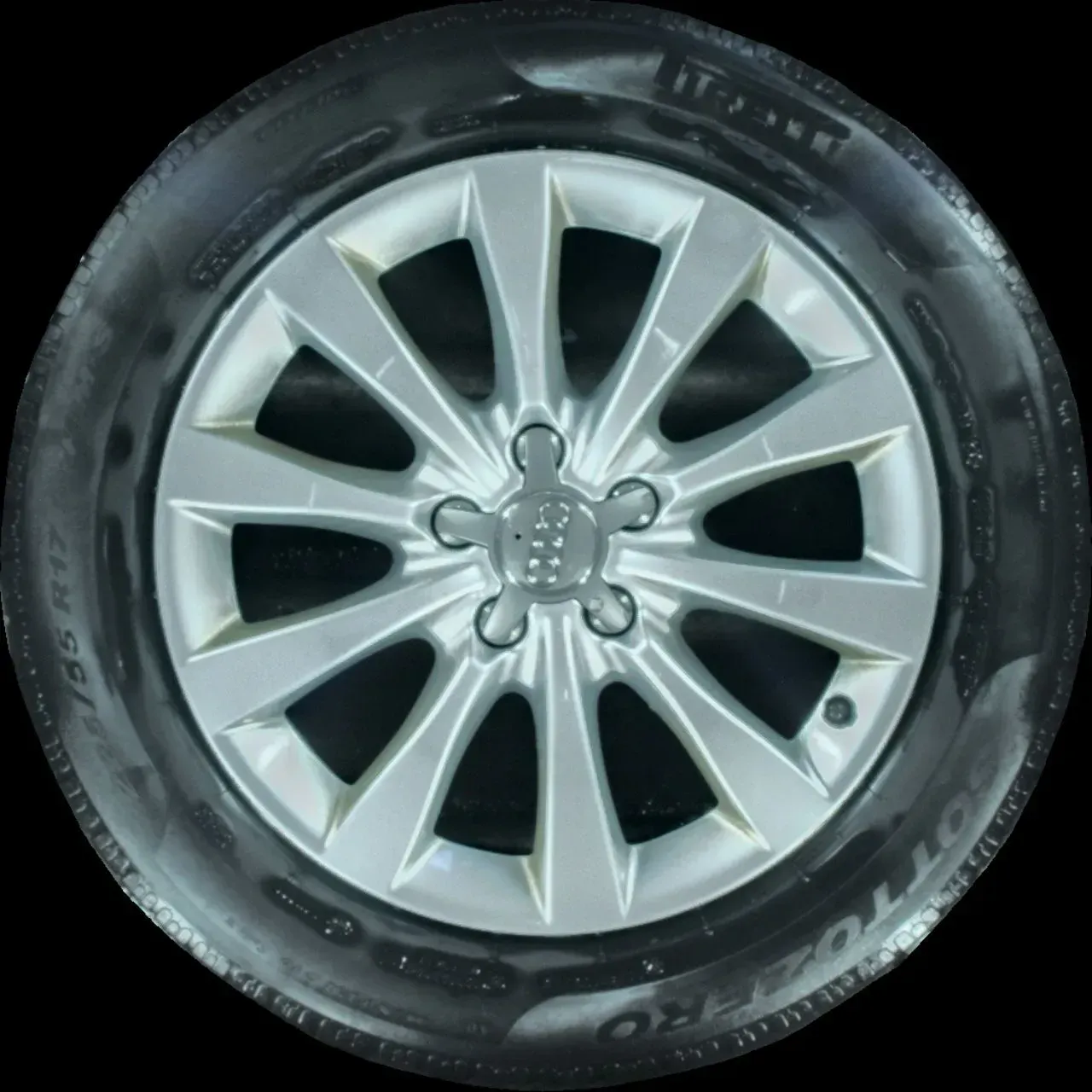 225/55 R17 97H Winterreifen Audi A6 4G 17 Zoll Alu Komplettsatz 4G0601025BH - Bild 1