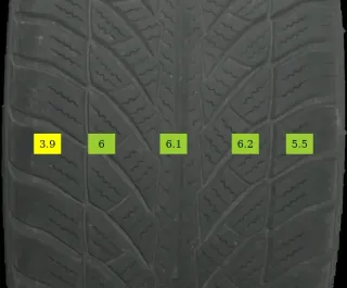 245/45 R18 WINTERREIFEN BMW 5ER G30 18 ZOLL ALUFELGEN KOMPLETTSATZ 5-6MM - Bild 6