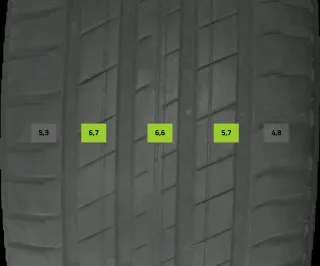 2x Sommerreifen 235/55 R19 105v Michelin Latitude Sport3 DOT 4724 5124 6mm - Bild 2