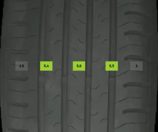 225/55 R17 SOMMERREIFEN AUDI A6 4G 17 ZOLL ALUMINIUM KOMPLETTRÄDER 4G0601025L - Bild 6