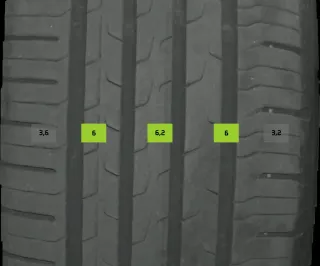 225/60 R17 99Y SOMMERREIFEN AUDI A6 4K 17 ZOLL ALUMINIUM KOMPLETTRÄDER 5-6MM - Bild 5