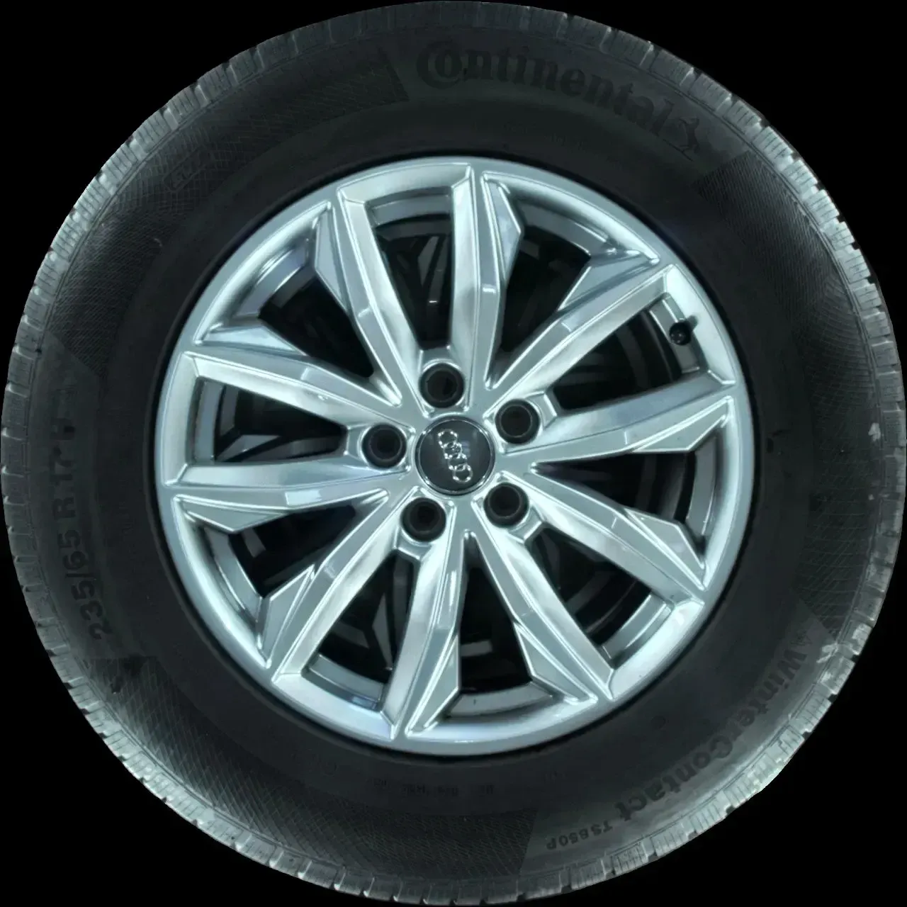 235/65 R17 104H WINTERREIFEN AUDI Q5 FY 17 ZOLL ALU KOMPLETTSATZ 4-5MM - Bild 1