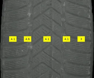 235/60 R18 WINTERREIFEN GLC W253 18 ZOLL ALUFELGEN 4MM KOMPLETTSATZ - Bild 7