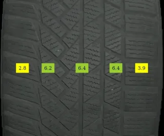 255/35 R21 98V WINTERREIFEN S-KLASSE W222 21 ZOLL ALU KOMPLETTSATZ 6-7MM - Bild 7