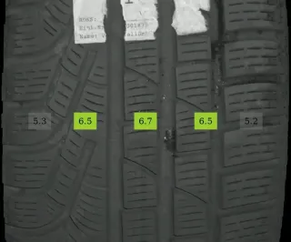 235/45 R18 WINTERREIFEN VOLVO V60 18 ZOLL ALUFELGEN KOMPLETTSATZ 5-6MM - Bild 7