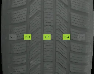 205/60 R16 WINTERREIFEN A-KLASSE F2A 16 ZOLL ALUFELGEN KOMPLETTSATZ 5-7MM - Bild 6