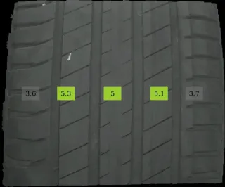 275/45 R20 110V SOMMERREIFEN VOLVO XC90 20 ZOLL ALU KOMPLETTRÄDER 4MM - Bild 6