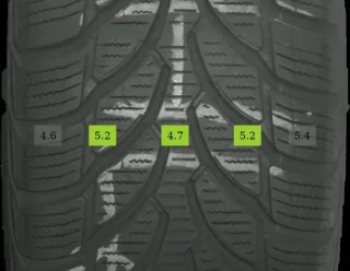 205/60 R16 WINTERREIFEN C-KLASSE W205 16 ZOLL ALUFELGEN KOMPLETTSATZ 4-5MM - Bild 6