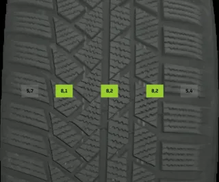 255/55 R19 111H WINTERREIFEN AUDI Q8 GE 19 ZOLL ALU KOMPLETTSATZ 7-8MM - Bild 5