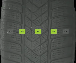 245/45 R19 WINTERREIFEN E KLASSE ALL TERRAIN S213 19 ZOLL KOMPLETTSATZ 5-6MM - Bild 8
