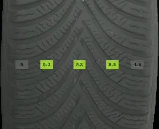 205/60 R16 WINTERREIFEN VW T-ROC 16 ZOLL STAHLFELGEN KOMPLETTSATZ 5-7MM - Bild 6