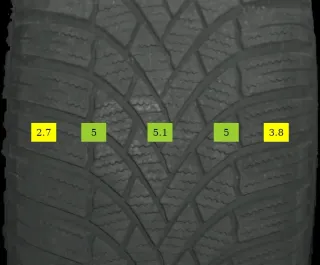 215/65 R17 WINTERREIFEN SEAT TARRACO 17 ZOLL ALUFELGEN KOMPLETTSATZ 4MM - Bild 5