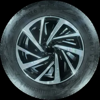 215/65 R17 SOMMERREIFEN VW TIGUAN 5N (II) 17 ZOLL ALU Kompletträder 5NA601025P - Bild 2