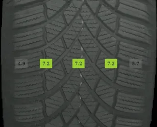 205/55 R16 WINTERREIFEN AUDI A4 8K 16 ZOLL ALUFELGEN KOMPLETTSATZ 7MM - Bild 5