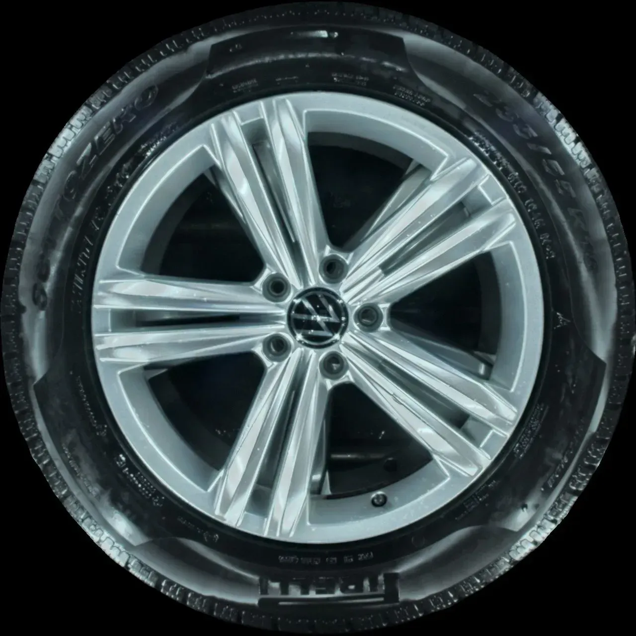 235/55 R18 WINTERREIFEN VW TIGUAN 5N (II) 18 ZOLL ALUFELGEN KOMPLETTSATZ 5-7MM - Bild 1