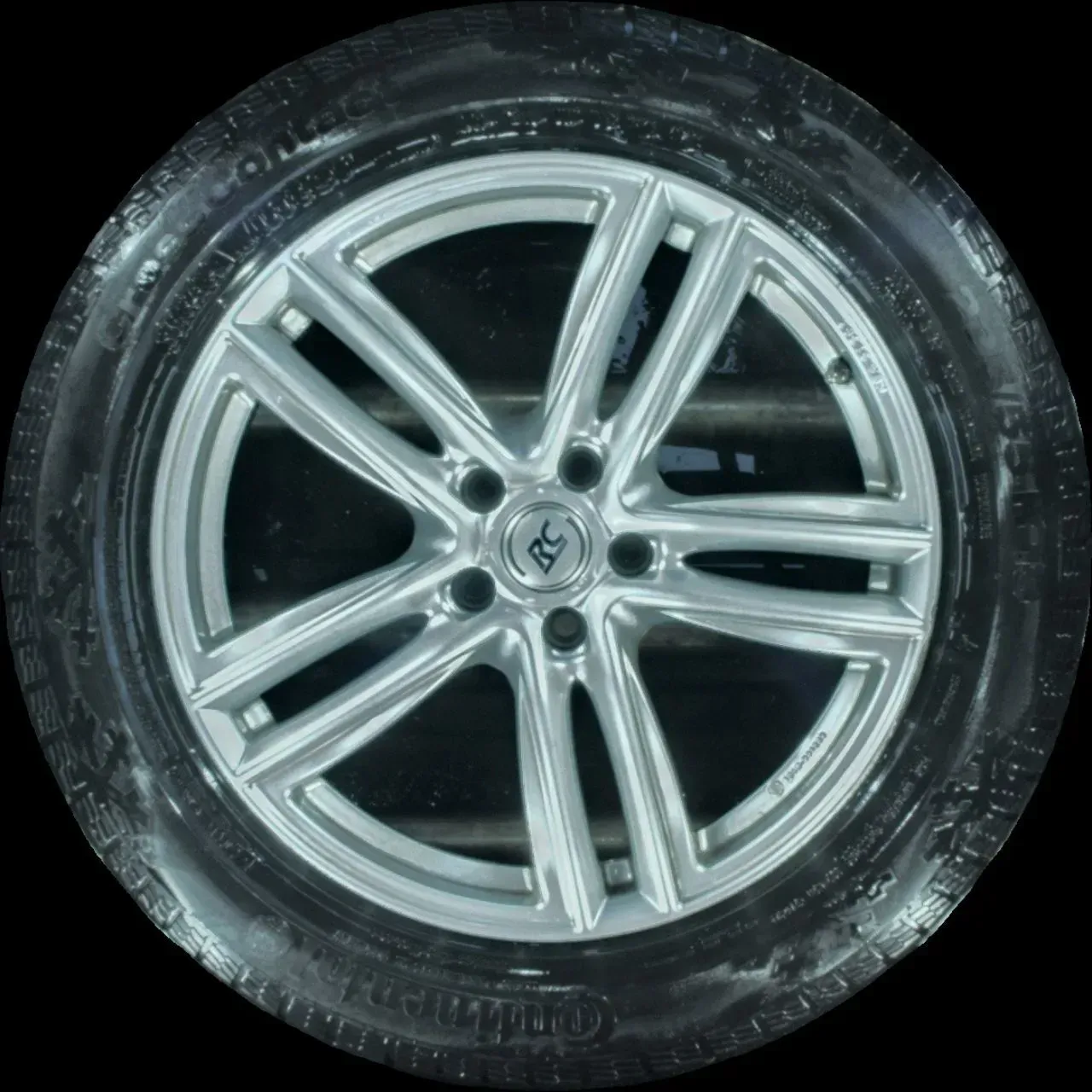 235/55 R19 101H WINTERREIFEN AUDI Q5 FY 19 ZOLL ALU KOMPLETTSATZ - Bild 1