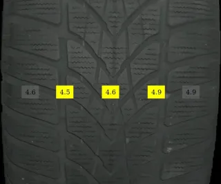 225/50 R17 98H WINTERREIFEN AUDI A4 8W 17 ZOLL ALUMINIUM KOMPLETTSATZ 8W0601025P - Bild 5
