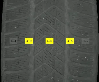 235/60 R18 WINTERREIFEN MERCEDES GLC W253 18 ZOLL ALUFELGEN KOMPLETTSATZ 4-5MM - Bild 7