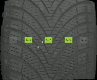255/55 R18 GANZJAHRREIFEN PORSCHE MACAN 95B 18 ZOLL ALUFELGEN KOMPLETTSATZ 5-6MM - Bild 5