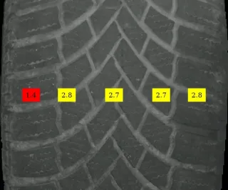 215/55 R17 WINTERREIFEN SKODA SUPERB 3V 17 ZOLL ALUFELGEN KOMPLETTSATZ - Bild 8