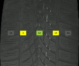 225/45 R17 WINTERREIFEN MERCEDES CLA X117 17 ZOLL ALU KOMPLETTSATZ 4-5MM - Bild 7