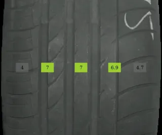 2x 235/50 R18 97V Sommerreifen Dunlop Sportmaxx 6-7mm DOT 4421 - Bild 2