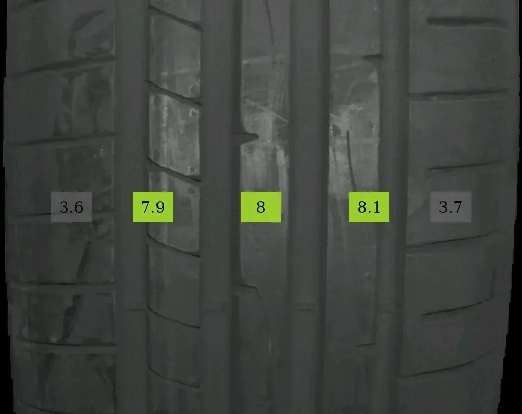 4x 205/45 R18 90Y Sommerreifen Dunlop Sportmaxx 7mm DOT 1621 - Bild 1