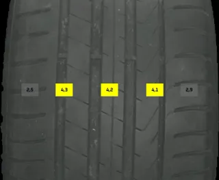 235/55 R19 101T SOMMERREIFEN VW ID.4 19 ZOLL STAHL KOMPLETTSATZ 4MM - Bild 7
