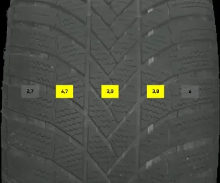 225/50 R19 101T WINTERREIFEN VW ID.4 19 ZOLL STAHL KOMPLETTSATZ - Bild 7