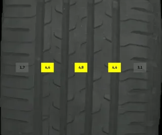 215/65 R17 99V SOMMERREIFEN VW TIGUAN 5N (II) 17 ZOLL ALU KOMPLETTSATZ 3.68 2.81 - Bild 5