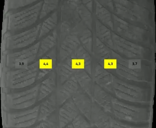 225/55 R18 WINTERREIFEN AUDI A6 4K 18 ZOLL ALUMINIUM KOMPLETTSATZ 4K0601025D - Bild 8