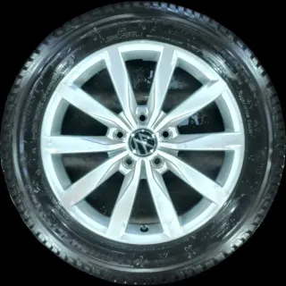 215/55 R17 94V WINTERREIFEN VW T-ROC 17 ZOLL ALU KOMPLETTRÄDER 6-7MM - Bild 2