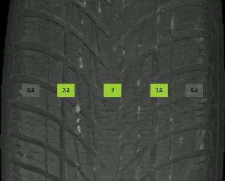 205/60 R16 92H WINTERREIFEN SKODA OCTAVIA NX 16 ZOLL STAHL KOMPLETTSATZ 5-7MM - Bild 7