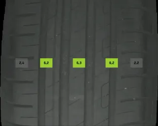 205/55 R17 91V SOMMERREIFEN VW GOLF 8 VIII 17 ZOLL ALU KOMPLETTSATZ 4MM - Bild 6