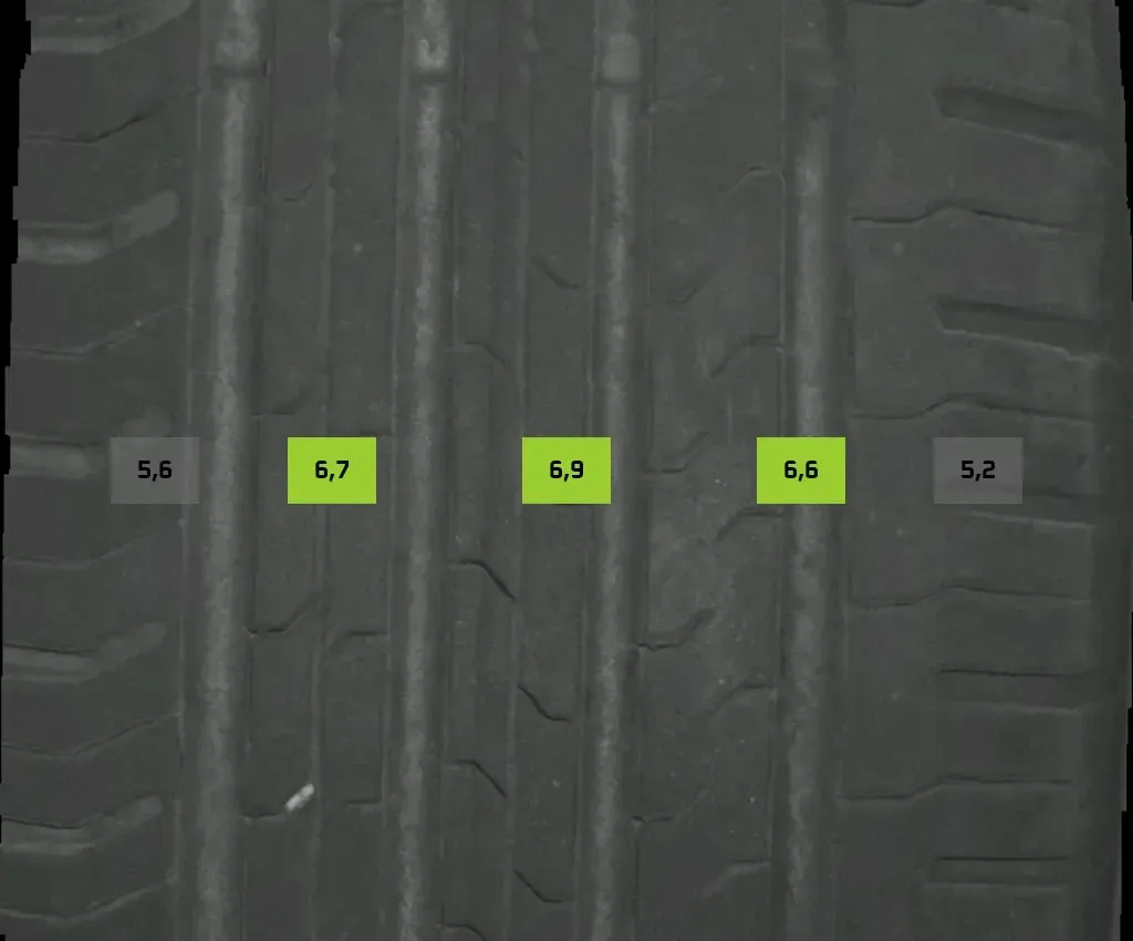 4X SOMMERREIFEN 235/60 R18 107V CONTINENTAL ECOCONTACT 6-7mm - Bild 1