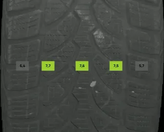 225/50 R17 94H WINTERREIFEN MERCEDES C-KLASSE W205 17 ZOLL ALU KOMPLETTSATZ 7MM - Bild 7