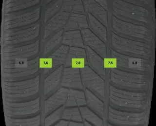 255/55 R19 111V WINTERREIFEN VW TOUAREG III CR 19 ZOLL ALU KOMPLETTSATZ 5-7MM - Bild 8