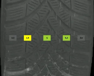 205/55 R16 91H WINTERREIFEN VW GOLF 8 VIII 16 ZOLL STAHL KOMPLETTSATZ 4MM - Bild 7