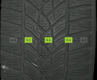 205/60 R17 WINTERREIFEN BMW X1 F48 17 ZOLL ALUFELGEN KOMPLETTSATZ 5-7MM - Bild 7