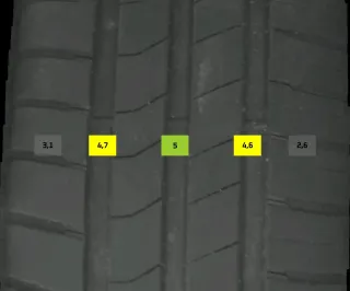 4x Sommerreifen 185/65 R15 92H Bridgestone Turanzat 4522 4522 4522 4522 - Bild 3