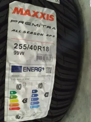 2x 255/40 R18 99W Ganzjahrreifen Maxxis Premitra All Season 6mm DOT 2122 - Bild 1